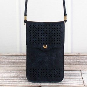 🌻 Perforated Faux Leather Touch Screen